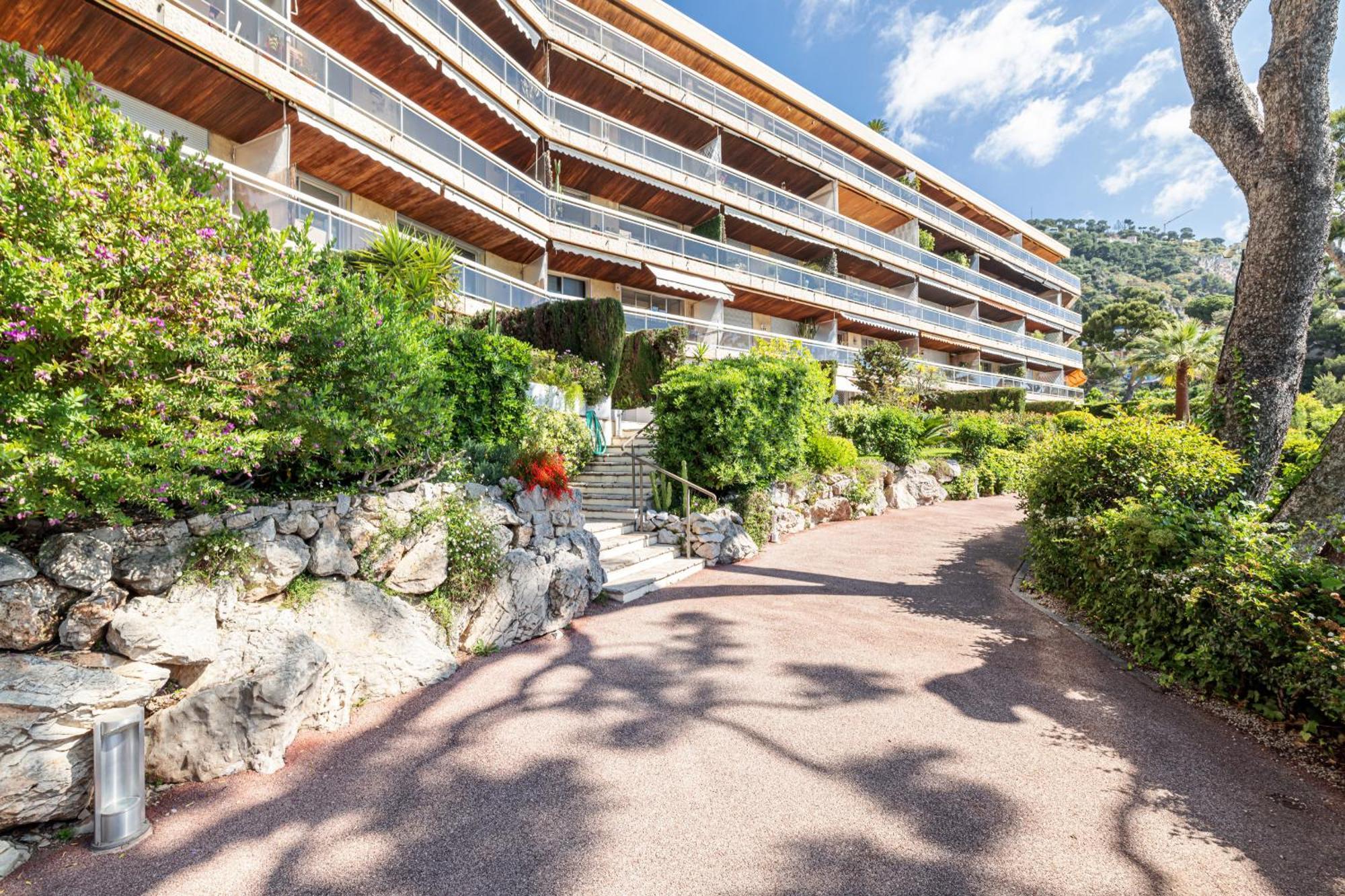 Extraordinary Sea View - 1 Bdr With Ac Apartment Вилафранк-сюр-Мер Екстериор снимка